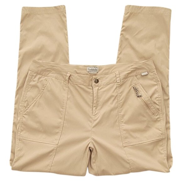 Avalanche Khaki Hiking Utility Lightweight Wrinkle Resistant Pants Size XL - Picture 7 of 10
